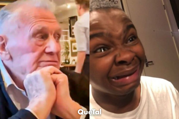 Abuelito tiene su primera cita después de 30 años y termina de una mala manera